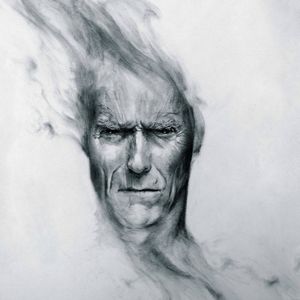 Canvas print of Clinton Eastwood